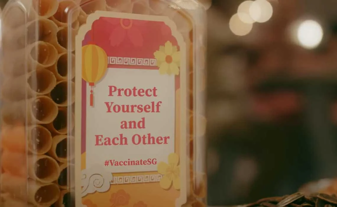 Temasek Foundation - #VaccinateSG — original portfolio artwork